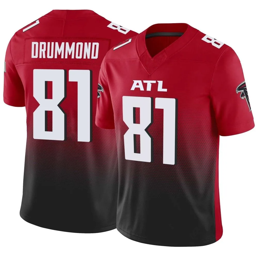 Dylan Drummond Atlanta Falcons Men's Nike Vapor F.U.S.E. Limited Red Jersey Dylan Drummond Atlanta Falcons Men's Nike Vapor F.U.S.E. Limited Red Jersey