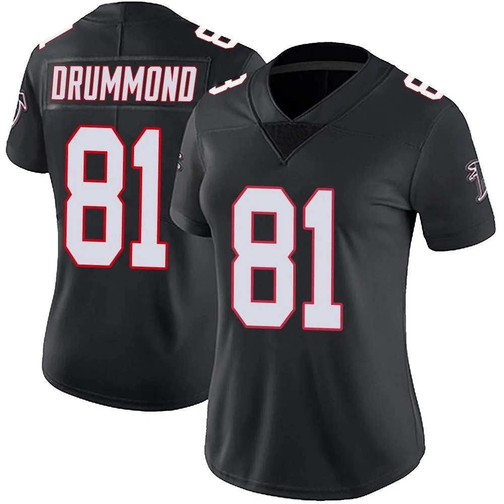 Dylan Drummond Atlanta Falcons Women's Nike Vapor Untouchable Limited Black Jersey Dylan Drummond Atlanta Falcons Women's Nike Vapor Untouchable Limited Black Jersey