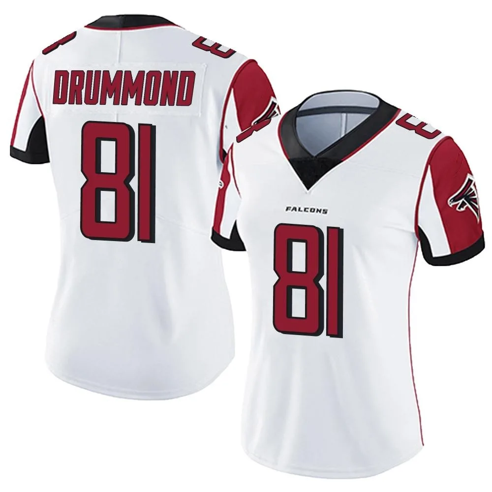 Dylan Drummond Atlanta Falcons Women's Nike Vapor Untouchable Limited White Jersey Dylan Drummond Atlanta Falcons Women's Nike Vapor Untouchable Limited White Jersey