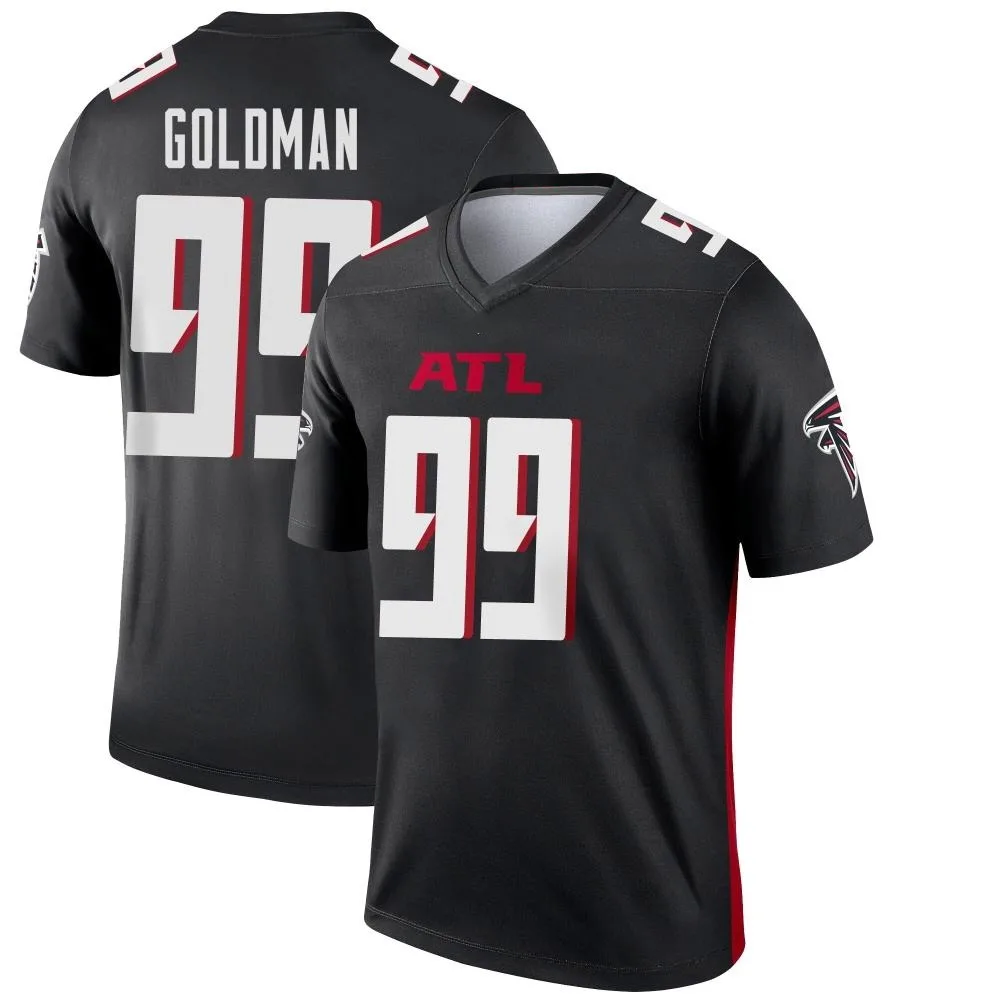 Eddie Goldman Atlanta Falcons Men's Nike Legend Black Jersey Eddie Goldman Atlanta Falcons Men's Nike Legend Black Jersey