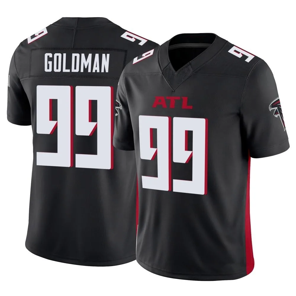 Eddie Goldman Atlanta Falcons Men's Nike Vapor F.U.S.E. Limited Black Jersey Eddie Goldman Atlanta Falcons Men's Nike Vapor F.U.S.E. Limited Black Jersey