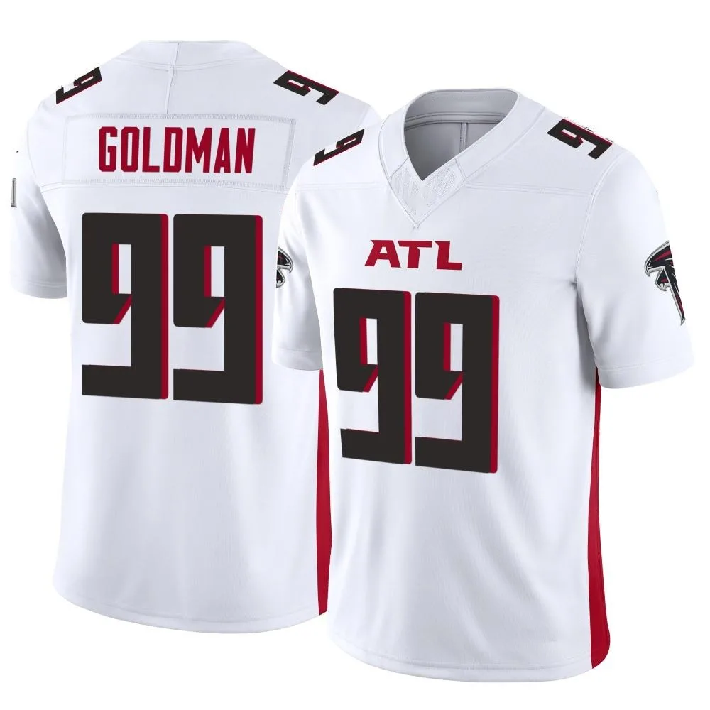 Eddie Goldman Atlanta Falcons Men's Nike Vapor F.U.S.E. Limited White Jersey Eddie Goldman Atlanta Falcons Men's Nike Vapor F.U.S.E. Limited White Jersey