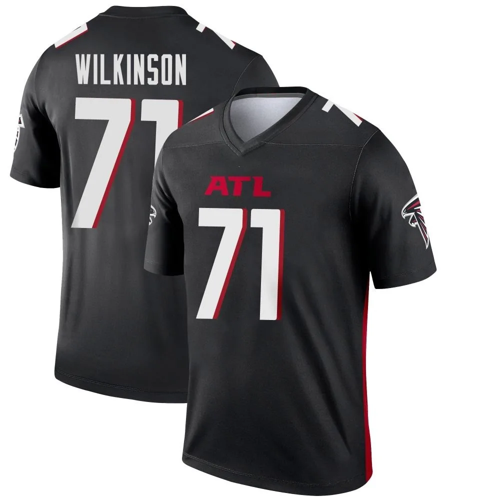 Elijah Wilkinson Atlanta Falcons Men's Nike Legend Black Jersey Elijah Wilkinson Atlanta Falcons Men's Nike Legend Black Jersey