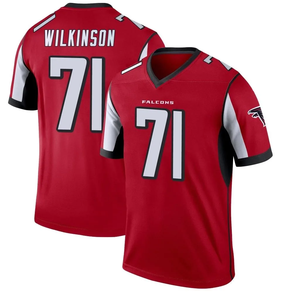 Elijah Wilkinson Atlanta Falcons Men's Nike Legend Red Jersey Elijah Wilkinson Atlanta Falcons Men's Nike Legend Red Jersey