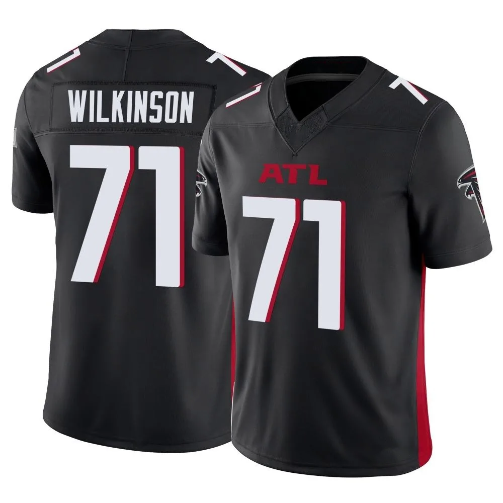 Elijah Wilkinson Atlanta Falcons Men's Nike Vapor F.U.S.E. Limited Black Jersey Elijah Wilkinson Atlanta Falcons Men's Nike Vapor F.U.S.E. Limited Black Jersey