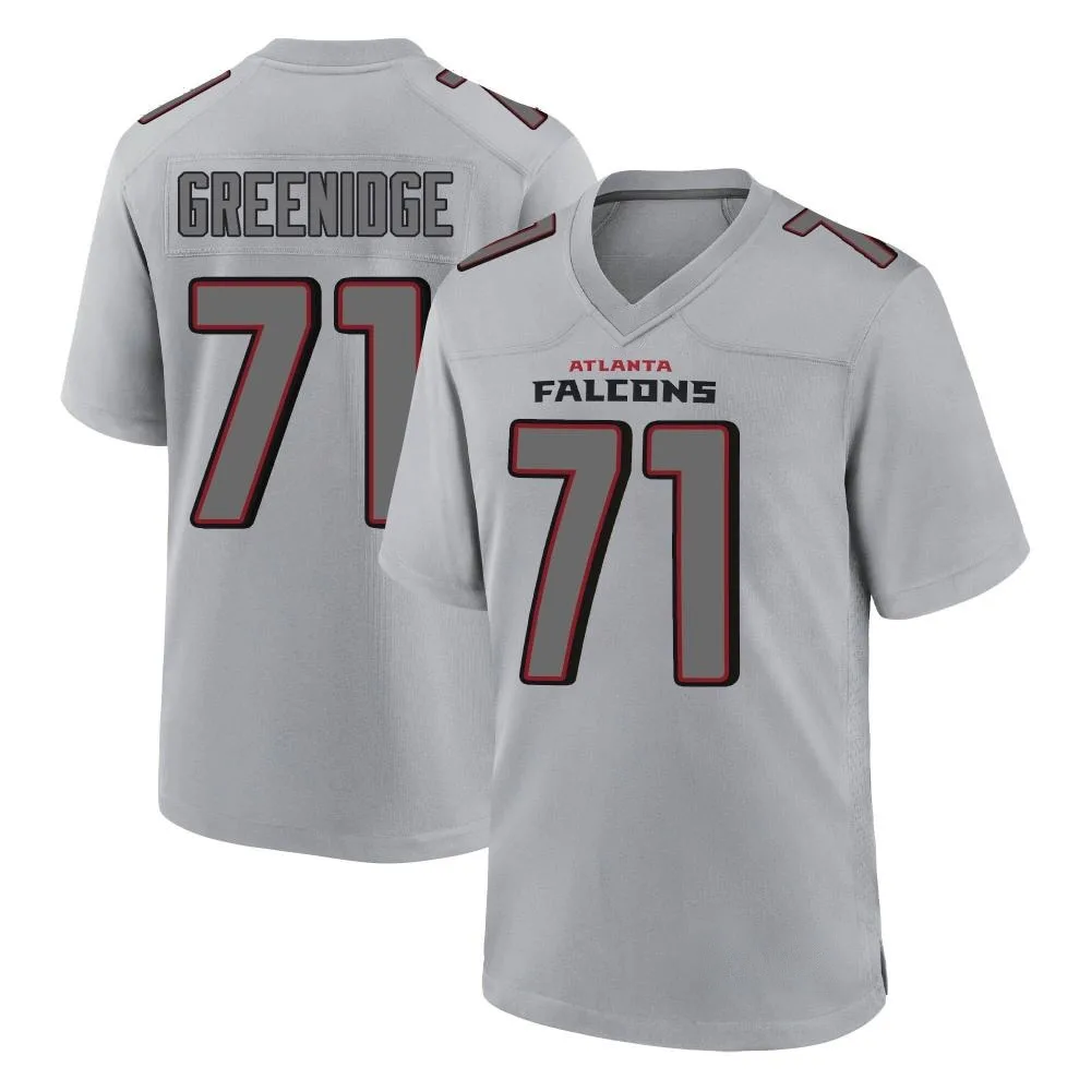 Ethan Greenidge Atlanta Falcons Men's Nike Atmosphere Fashion Game Gray Jersey Ethan Greenidge Atlanta Falcons Men's Nike Atmosphere Fashion Game Gray Jersey