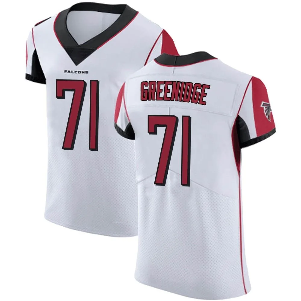 Ethan Greenidge Atlanta Falcons Men's Nike Elite White Jersey Ethan Greenidge Atlanta Falcons Men's Nike Elite White Jersey