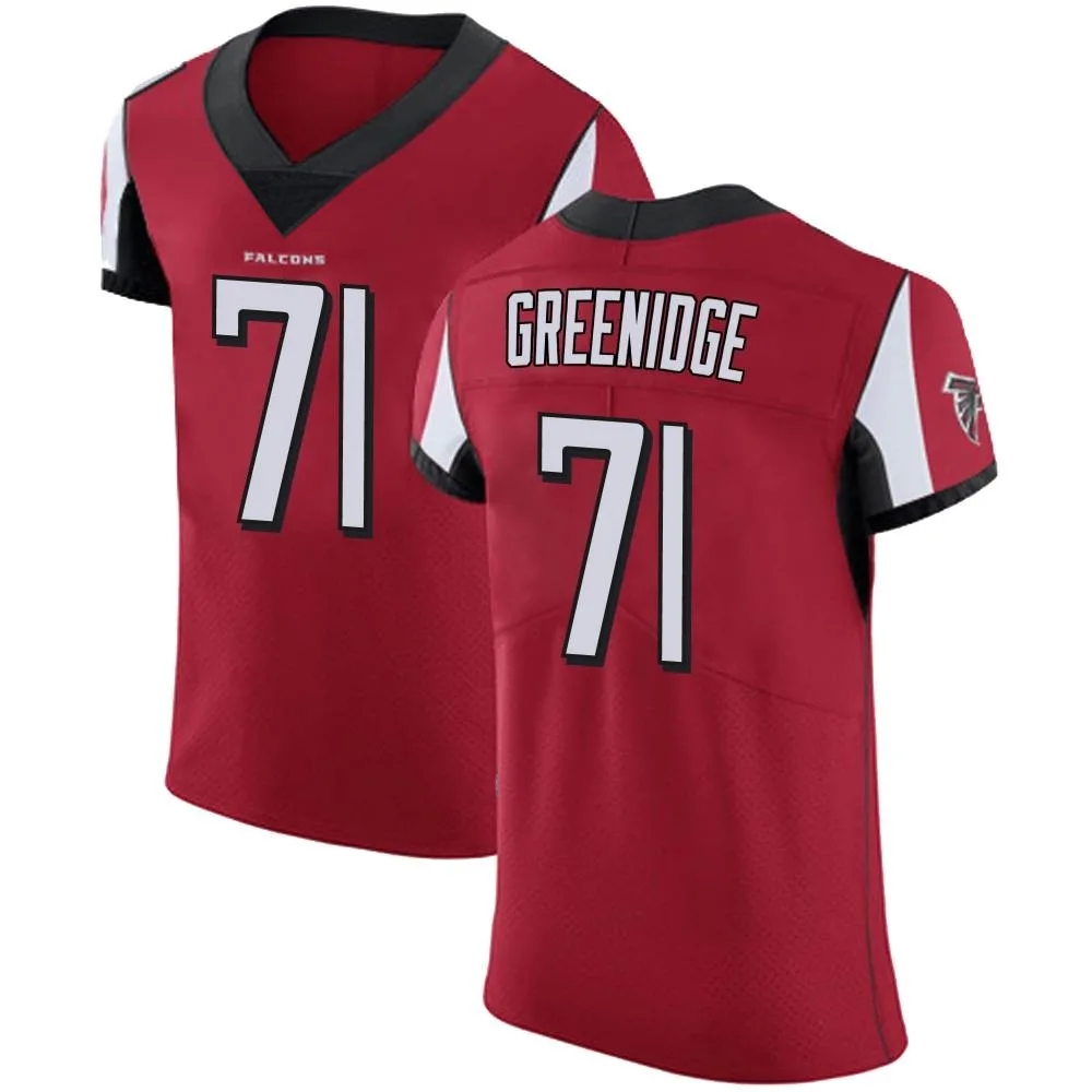 Ethan Greenidge Atlanta Falcons Men's Nike Team Color Elite Red Jersey Ethan Greenidge Atlanta Falcons Men's Nike Team Color Elite Red Jersey