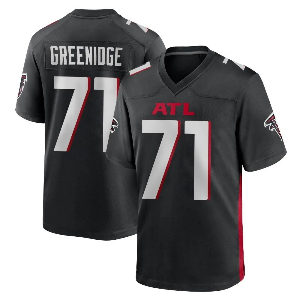 Ethan Greenidge Atlanta Falcons Youth Nike Alternate Game Black Jersey Ethan Greenidge Atlanta Falcons Youth Nike Alternate Game Black Jersey