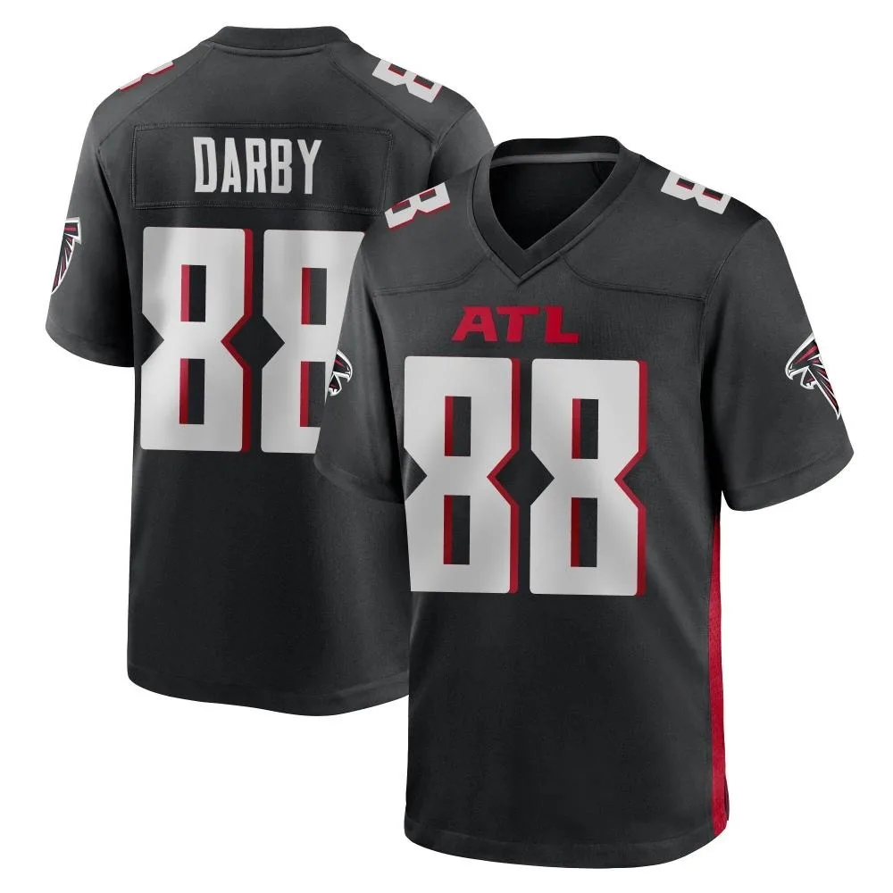 Frank Darby Atlanta Falcons Men's Nike Alternate Game Black Jersey Frank Darby Atlanta Falcons Men's Nike Alternate Game Black Jersey