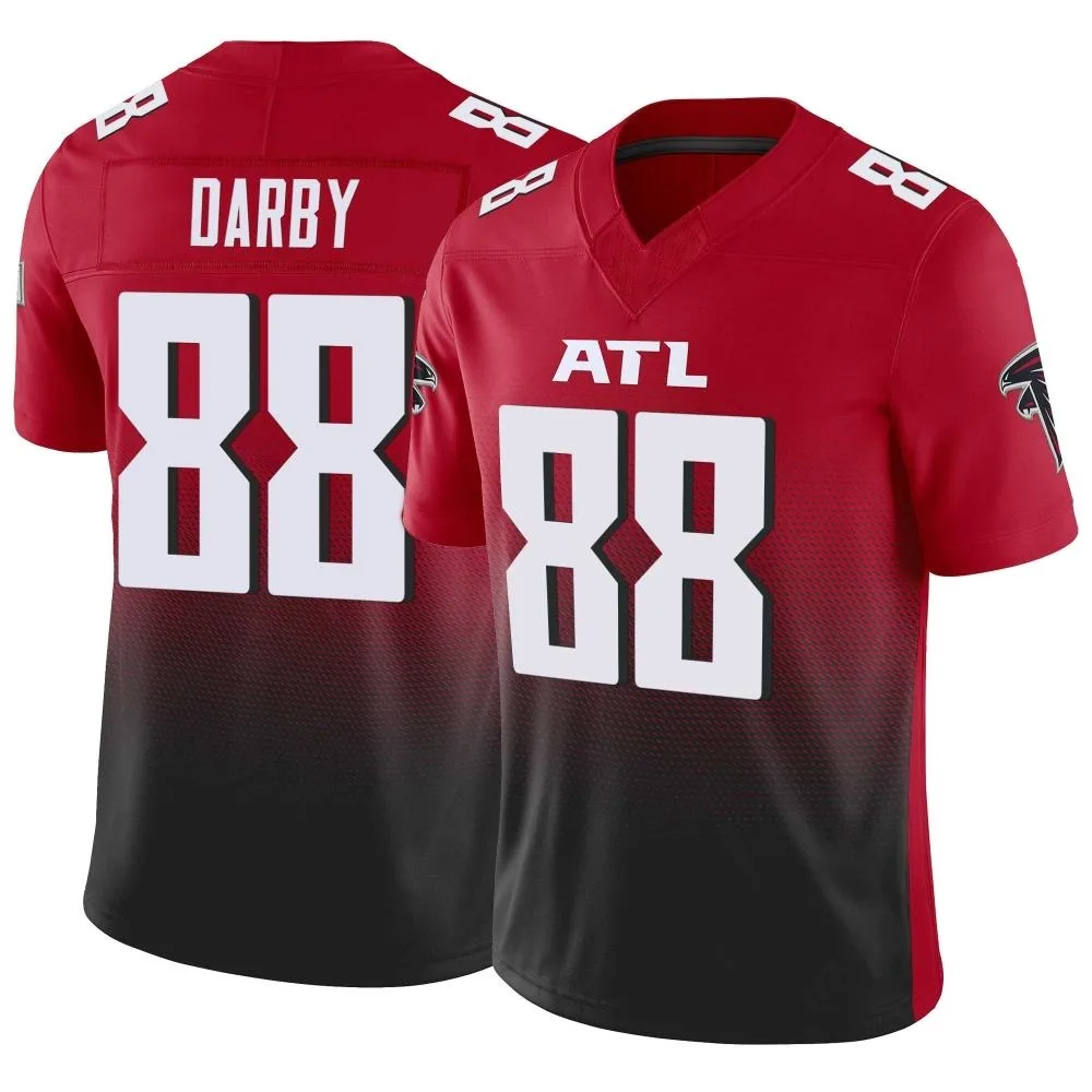 Frank Darby Atlanta Falcons Men's Nike Vapor F.U.S.E. Limited Red Jersey Frank Darby Atlanta Falcons Men's Nike Vapor F.U.S.E. Limited Red Jersey