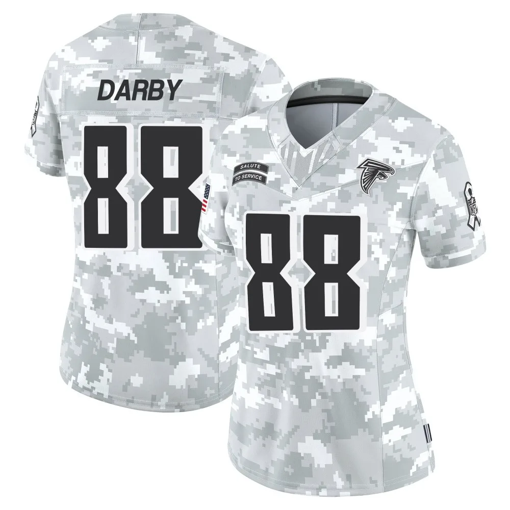 Frank Darby Atlanta Falcons Women's Nike 2024 Salute To Service Limited Arctic Camo Jersey Frank Darby Atlanta Falcons Women's Nike 2024 Salute To Service Limited Arctic Camo Jersey
