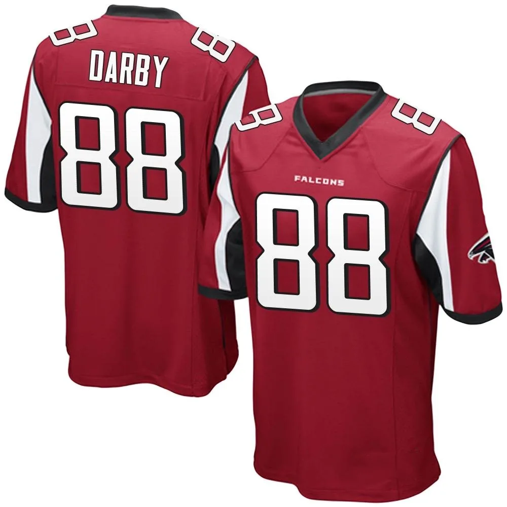 Frank Darby Atlanta Falcons Youth Nike Team Color Game Red Jersey Frank Darby Atlanta Falcons Youth Nike Team Color Game Red Jersey