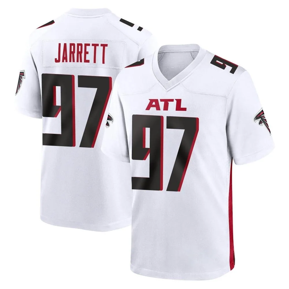 Grady Jarrett Atlanta Falcons Men's Nike Game White Jersey Grady Jarrett Atlanta Falcons Men's Nike Game White Jersey