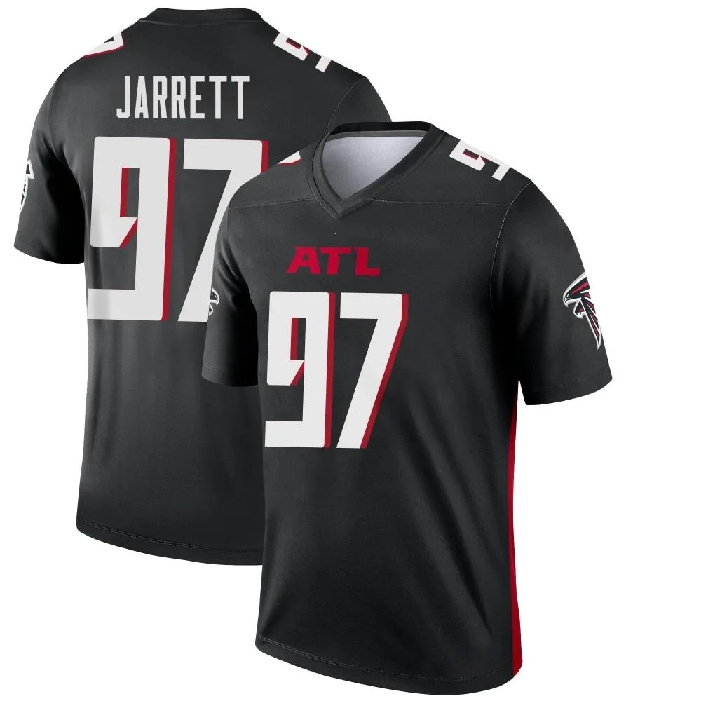 Grady Jarrett Atlanta Falcons Men's Nike Legend Black Jersey Grady Jarrett Atlanta Falcons Men's Nike Legend Black Jersey