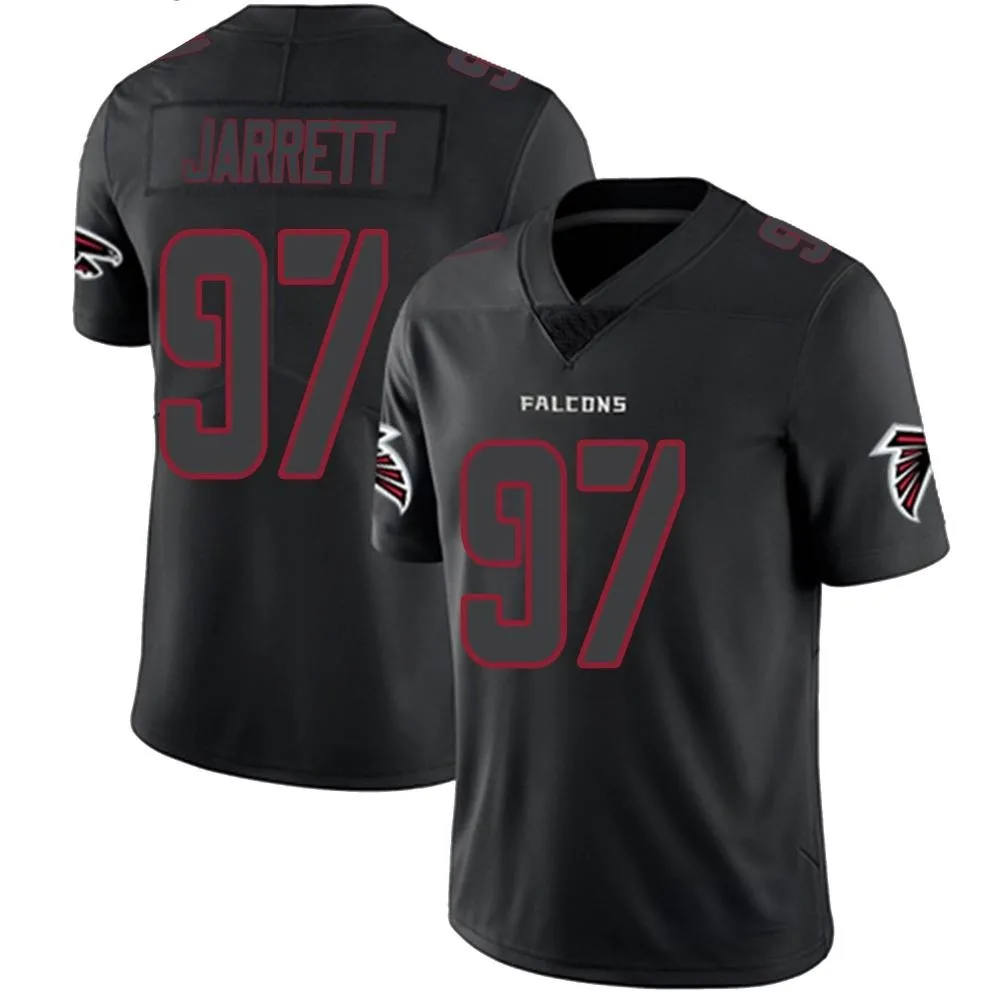Grady Jarrett Atlanta Falcons Men's Nike Limited Black Impact Jersey Grady Jarrett Atlanta Falcons Men's Nike Limited Black Impact Jersey