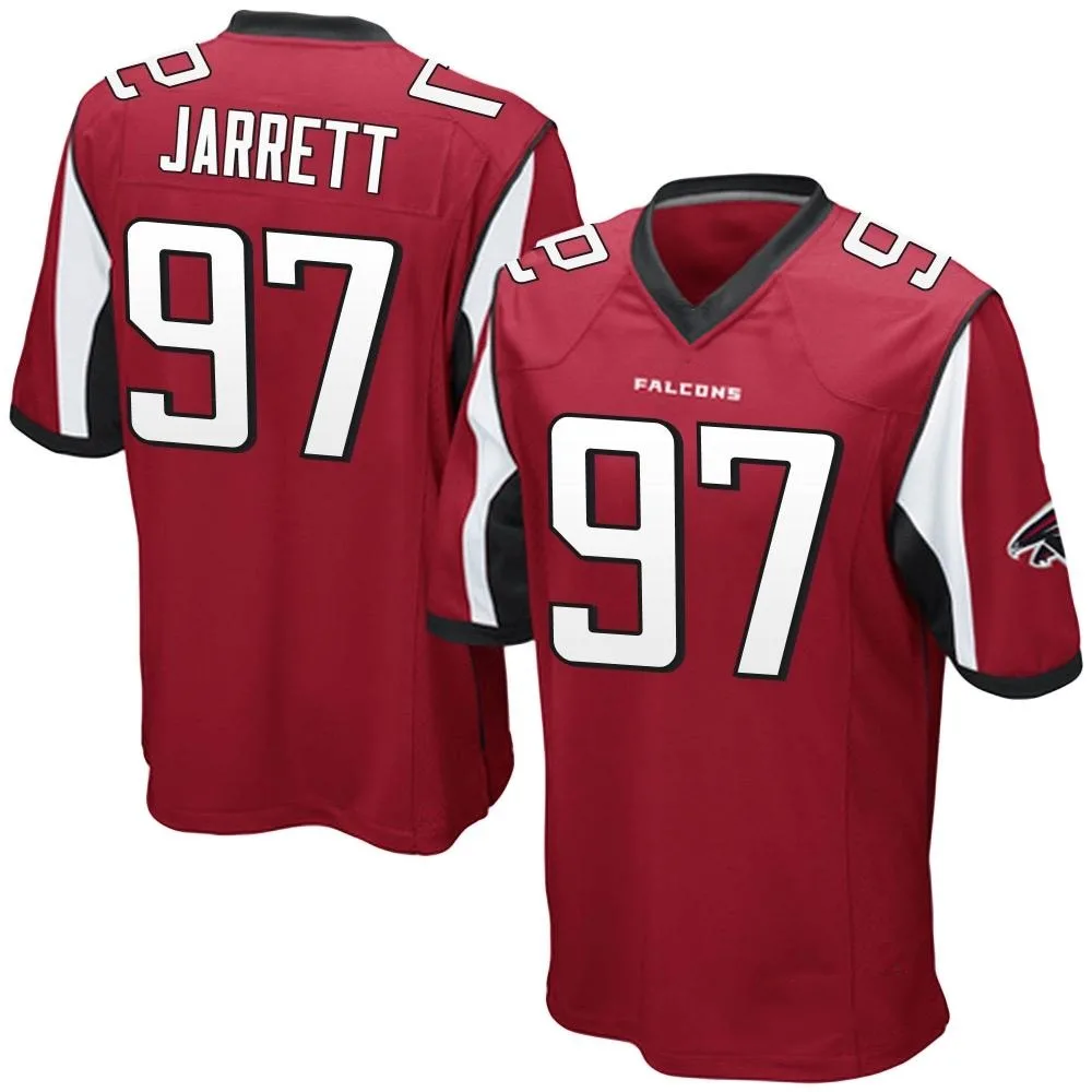 Grady Jarrett Atlanta Falcons Men's Nike Team Color Game Red Jersey Grady Jarrett Atlanta Falcons Men's Nike Team Color Game Red Jersey