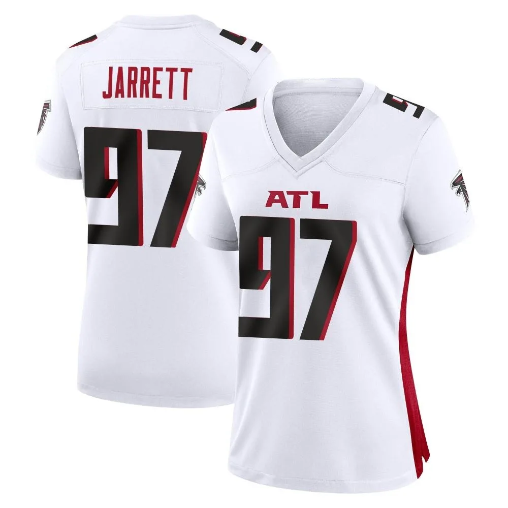 Grady Jarrett Atlanta Falcons Women's Nike Game White Jersey Grady Jarrett Atlanta Falcons Women's Nike Game White Jersey