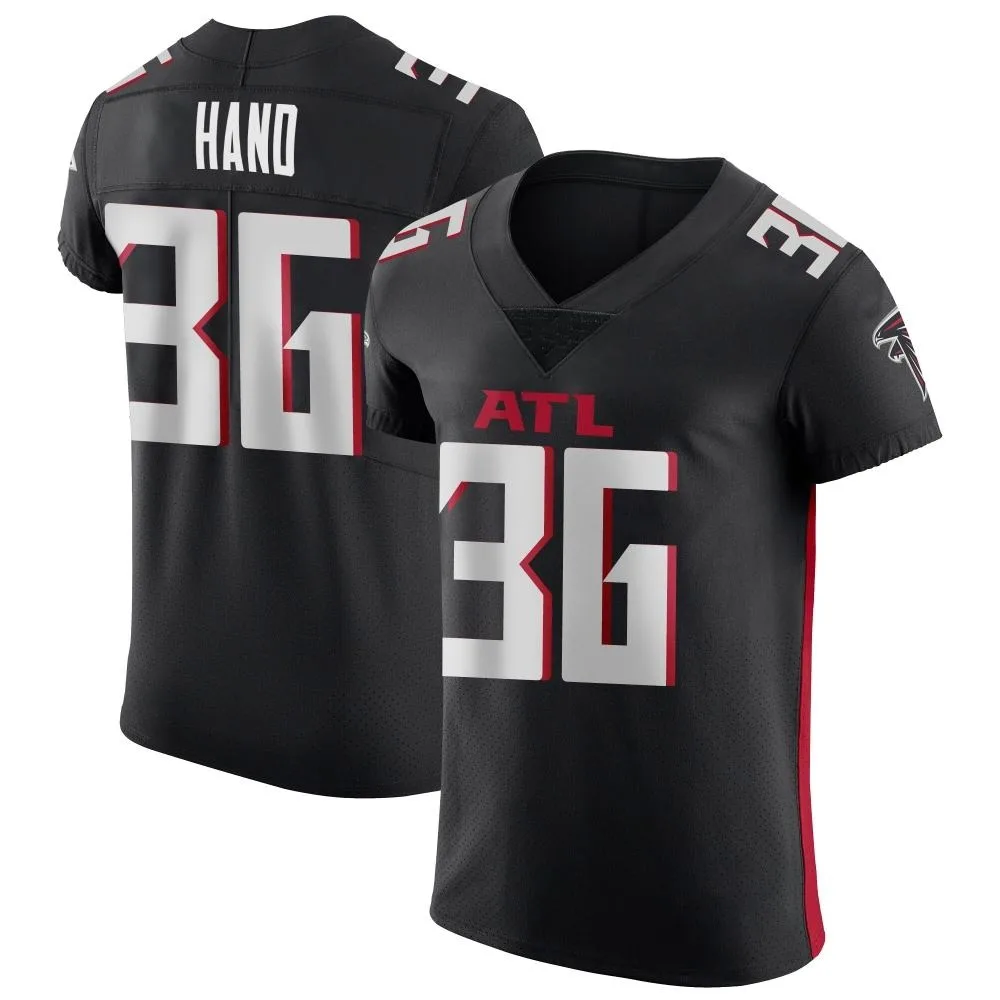 Harrison Hand Atlanta Falcons Men's Nike Alternate Elite Black Jersey Harrison Hand Atlanta Falcons Men's Nike Alternate Elite Black Jersey