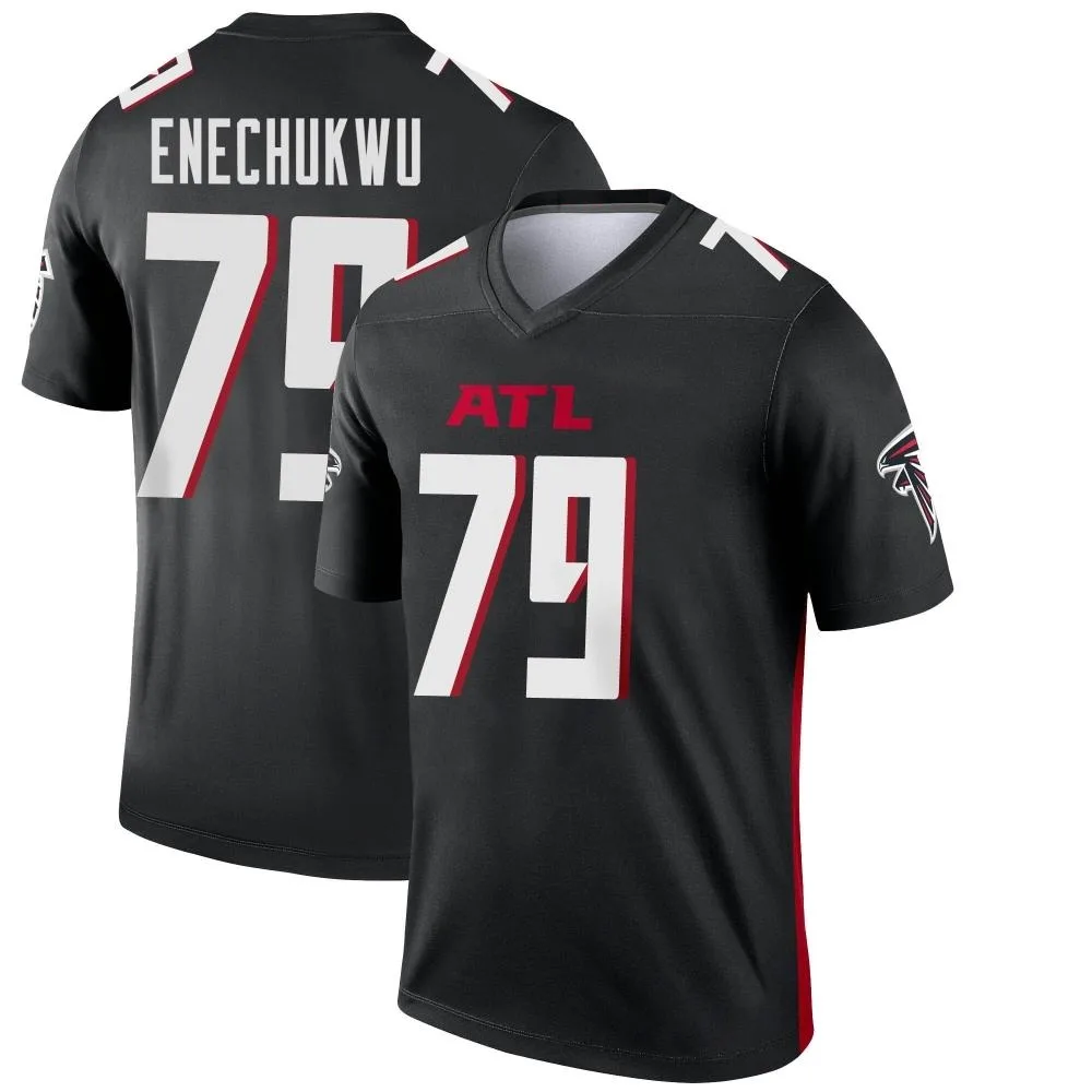 Ikenna Enechukwu Atlanta Falcons Youth Nike Legend Black Jersey Ikenna Enechukwu Atlanta Falcons Youth Nike Legend Black Jersey