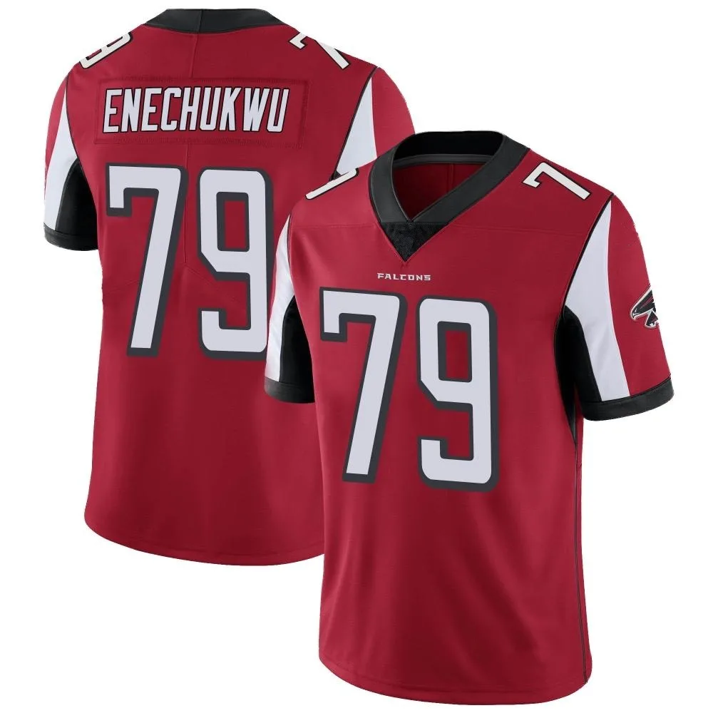 Ikenna Enechukwu Atlanta Falcons Youth Nike Team Color Vapor Untouchable Limited Red Jersey Ikenna Enechukwu Atlanta Falcons Youth Nike Team Color Vapor Untouchable Limited Red Jersey