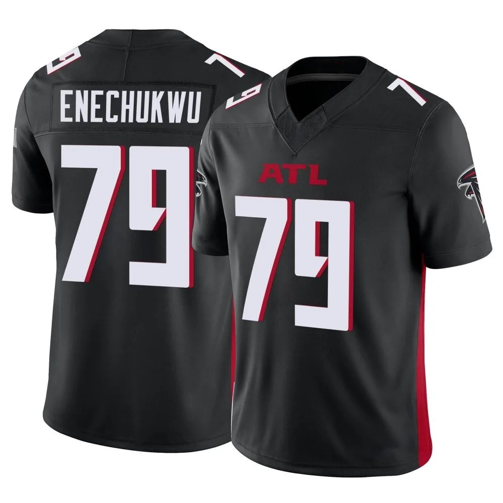 Ikenna Enechukwu Atlanta Falcons Youth Nike Vapor F.U.S.E. Limited Black Jersey Ikenna Enechukwu Atlanta Falcons Youth Nike Vapor F.U.S.E. Limited Black Jersey