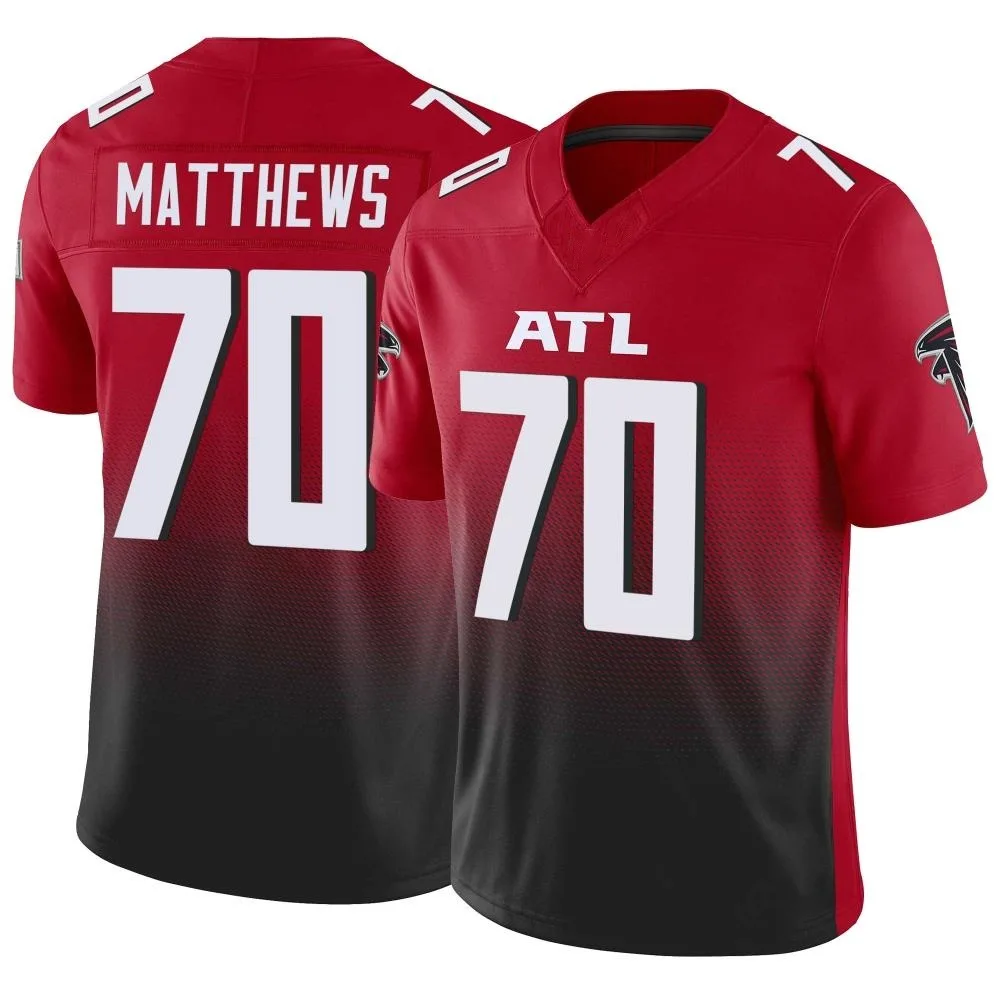 Jake Matthews Atlanta Falcons Youth Nike Vapor F.U.S.E. Limited Red Jersey Jake Matthews Atlanta Falcons Youth Nike Vapor F.U.S.E. Limited Red Jersey