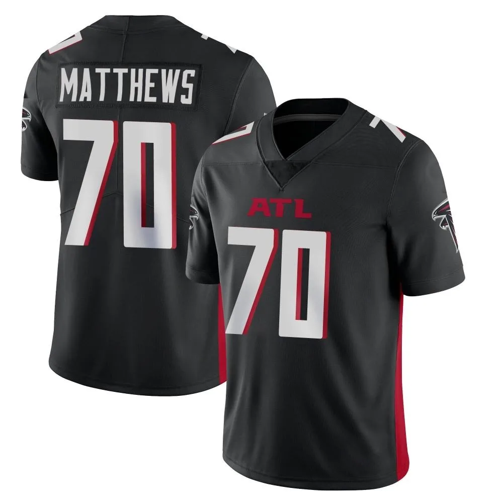 Jake Matthews Atlanta Falcons Youth Nike Vapor Untouchable Limited Black Jersey Jake Matthews Atlanta Falcons Youth Nike Vapor Untouchable Limited Black Jersey