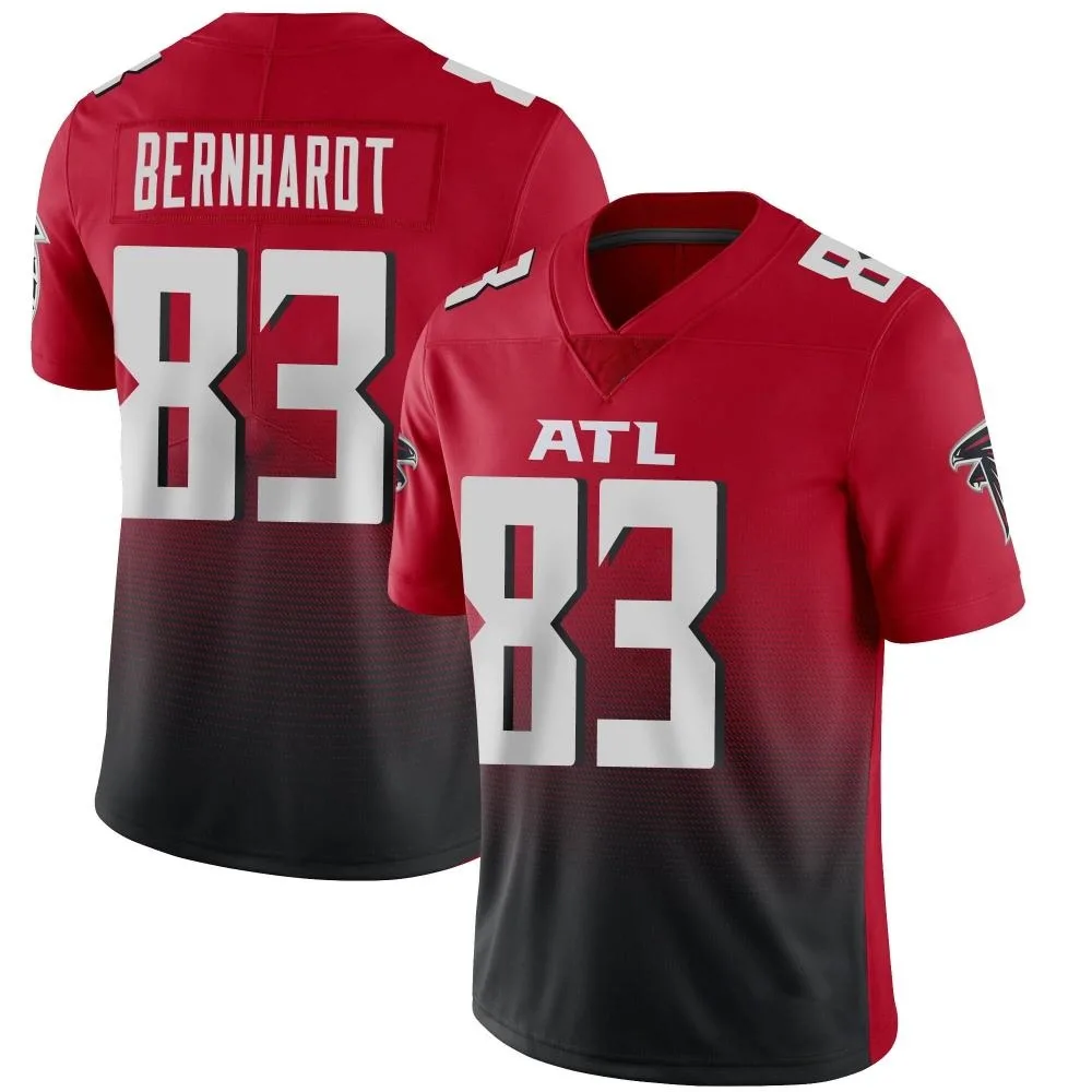 Jared Bernhardt Atlanta Falcons Youth Nike Vapor 2nd Alternate Limited Red Jersey Jared Bernhardt Atlanta Falcons Youth Nike Vapor 2nd Alternate Limited Red Jersey