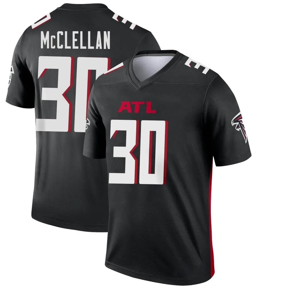 Jase Mcclellan Atlanta Falcons Men's Nike Legend Black Jersey Jase Mcclellan Atlanta Falcons Men's Nike Legend Black Jersey