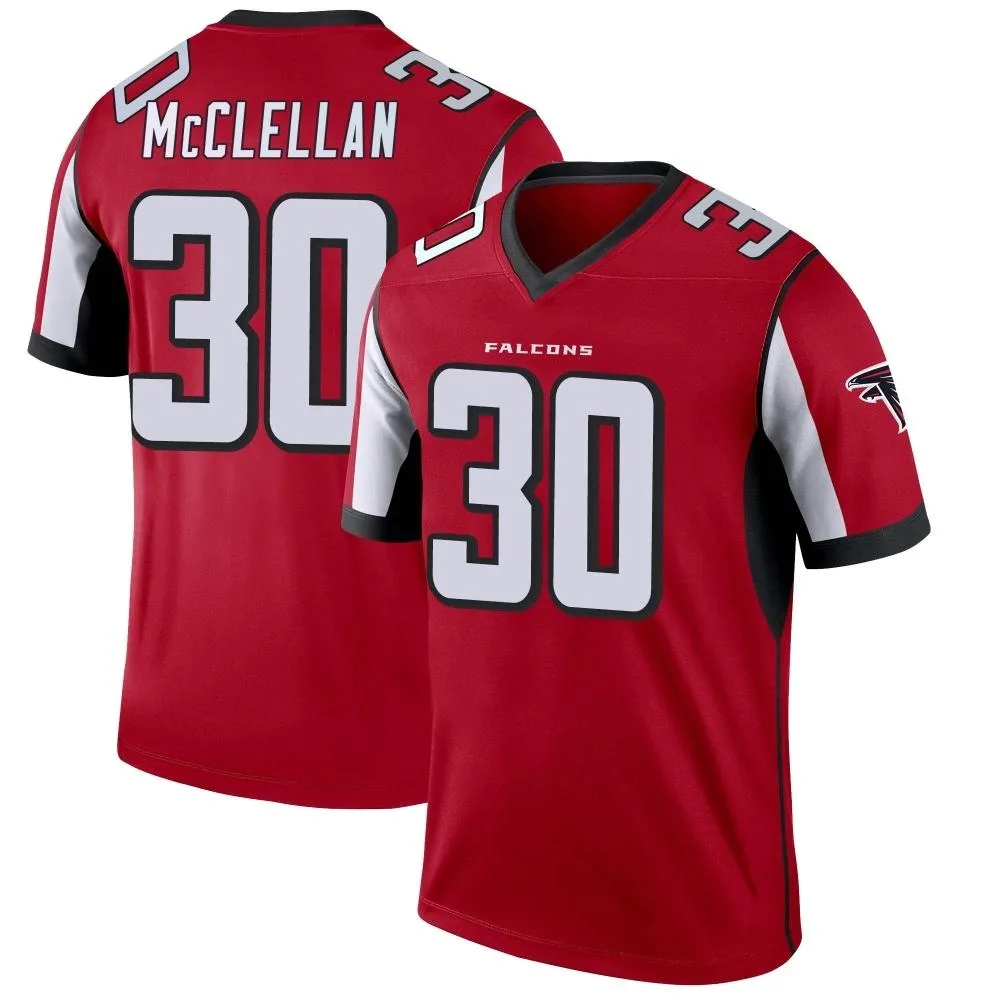 Jase Mcclellan Atlanta Falcons Men's Nike Legend Red Jersey Jase Mcclellan Atlanta Falcons Men's Nike Legend Red Jersey