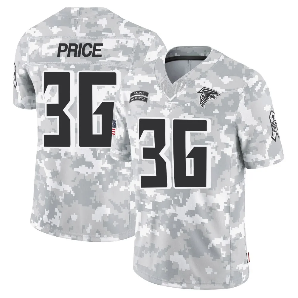 Jayden Price Atlanta Falcons Youth Nike 2024 Salute To Service Limited Arctic Camo Jersey Jayden Price Atlanta Falcons Youth Nike 2024 Salute To Service Limited Arctic Camo Jersey