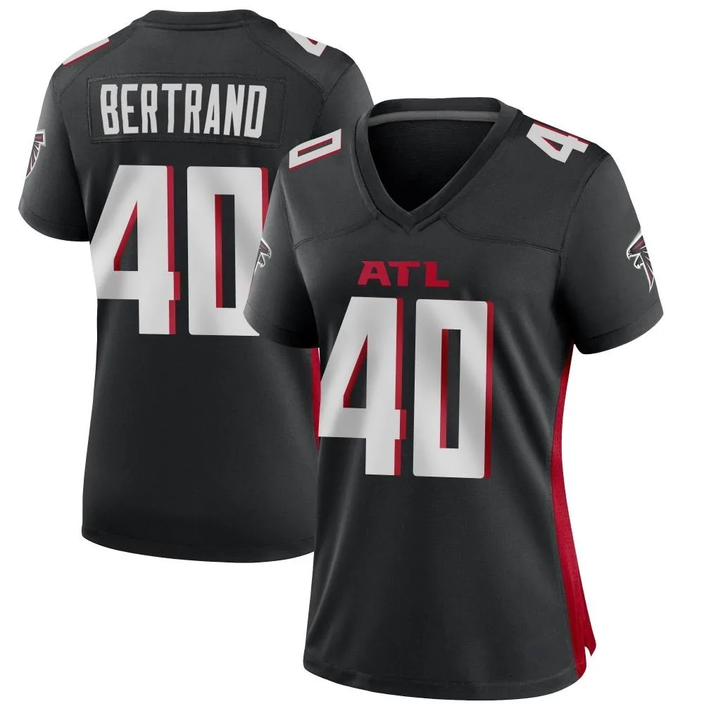 Jd Bertrand Atlanta Falcons Women's Nike Alternate Game Black Jersey Jd Bertrand Atlanta Falcons Women's Nike Alternate Game Black Jersey