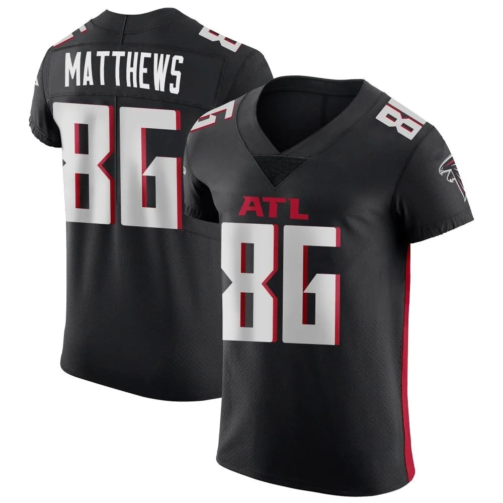 Jesse Matthews Atlanta Falcons Men's Nike Alternate Elite Black Jersey Jesse Matthews Atlanta Falcons Men's Nike Alternate Elite Black Jersey