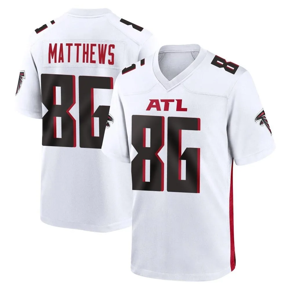 Jesse Matthews Atlanta Falcons Men's Nike Game White Jersey Jesse Matthews Atlanta Falcons Men's Nike Game White Jersey