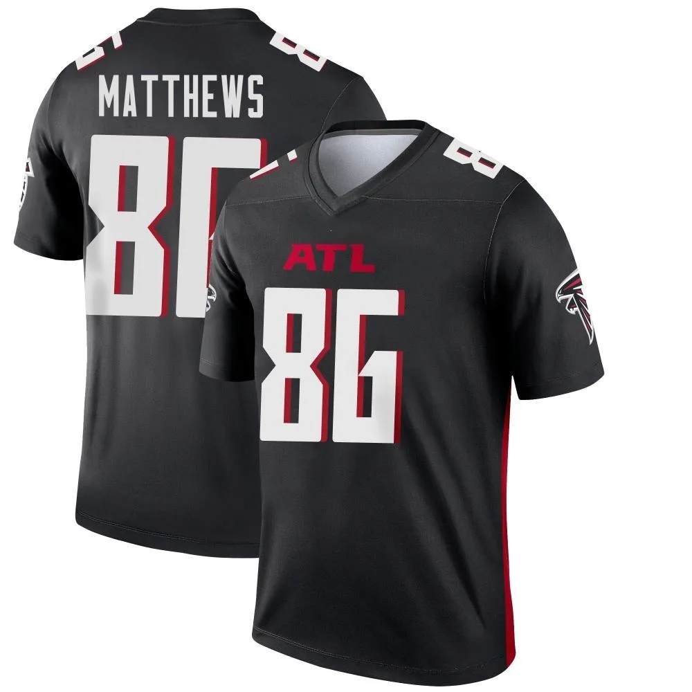 Jesse Matthews Atlanta Falcons Men's Nike Legend Black Jersey Jesse Matthews Atlanta Falcons Men's Nike Legend Black Jersey