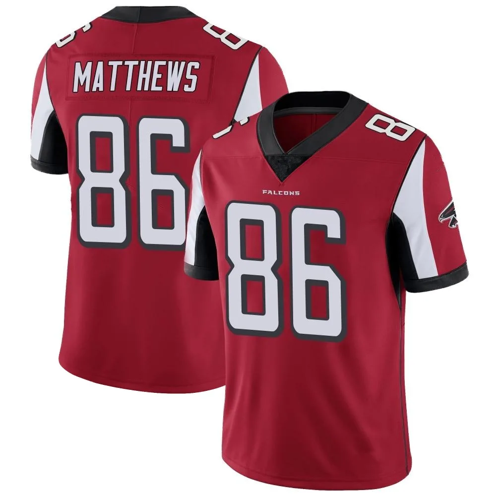 Jesse Matthews Atlanta Falcons Men's Nike Team Color Vapor Untouchable Limited Red Jersey Jesse Matthews Atlanta Falcons Men's Nike Team Color Vapor Untouchable Limited Red Jersey