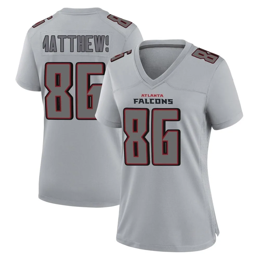Jesse Matthews Atlanta Falcons Women's Nike Atmosphere Fashion Game Gray Jersey Jesse Matthews Atlanta Falcons Women's Nike Atmosphere Fashion Game Gray Jersey