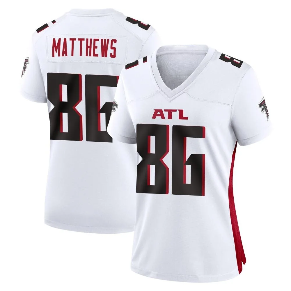 Jesse Matthews Atlanta Falcons Women's Nike Game White Jersey Jesse Matthews Atlanta Falcons Women's Nike Game White Jersey
