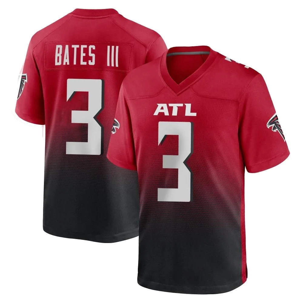 Jessie Bates Iii Atlanta Falcons Men's Nike 2nd Alternate Game Red Jersey Jessie Bates Iii Atlanta Falcons Men's Nike 2nd Alternate Game Red Jersey