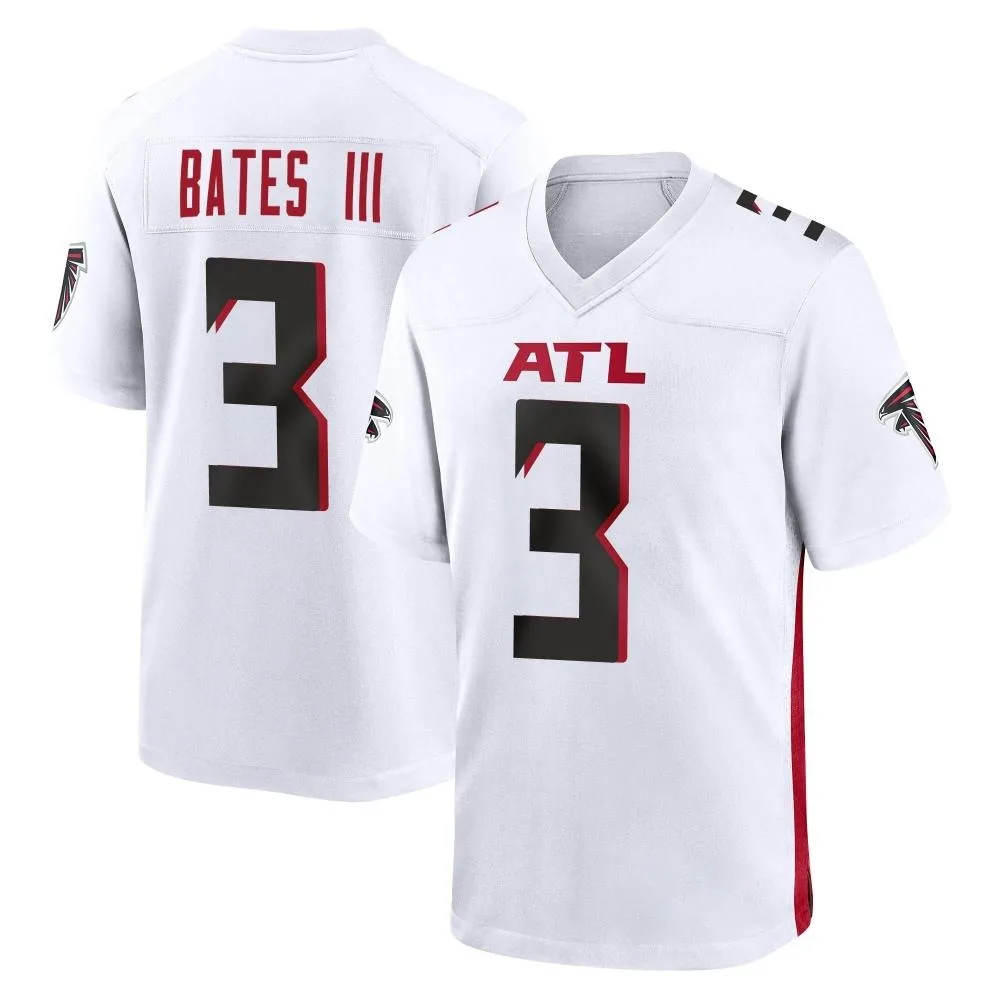 Jessie Bates Iii Atlanta Falcons Men's Nike Game White Jersey Jessie Bates Iii Atlanta Falcons Men's Nike Game White Jersey