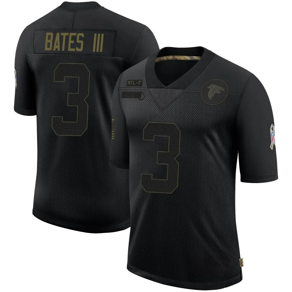 Jessie Bates Iii Atlanta Falcons Youth Nike 2020 Salute To Service Limited Black Jersey Jessie Bates Iii Atlanta Falcons Youth Nike 2020 Salute To Service Limited Black Jersey