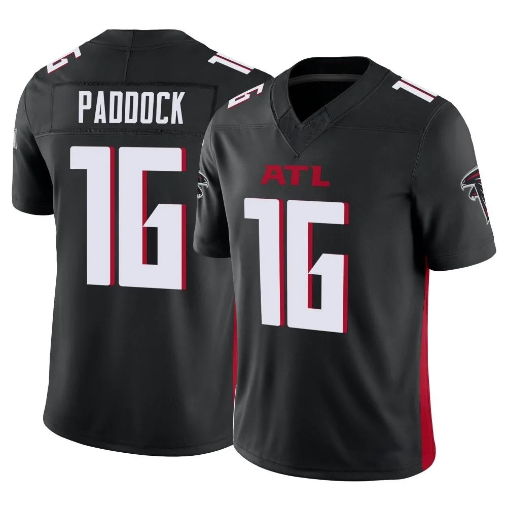 John Paddock Atlanta Falcons Youth Nike Vapor F.U.S.E. Limited Black Jersey John Paddock Atlanta Falcons Youth Nike Vapor F.U.S.E. Limited Black Jersey