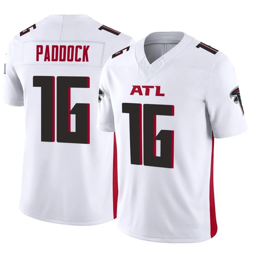 John Paddock Atlanta Falcons Youth Nike Vapor F.U.S.E. Limited White Jersey John Paddock Atlanta Falcons Youth Nike Vapor F.U.S.E. Limited White Jersey