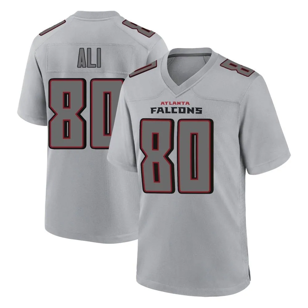 Josh Ali Atlanta Falcons Men's Nike Atmosphere Fashion Game Gray Jersey Josh Ali Atlanta Falcons Men's Nike Atmosphere Fashion Game Gray Jersey