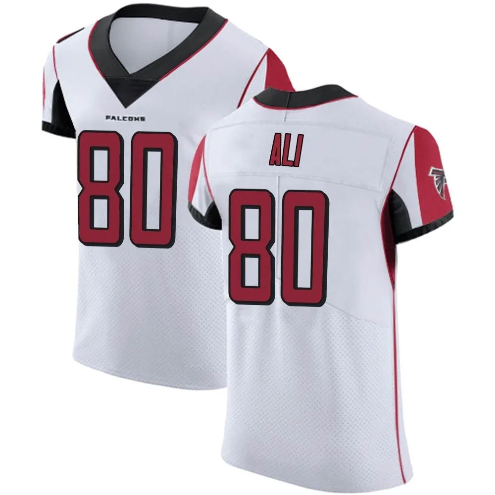 Josh Ali Atlanta Falcons Men's Nike Elite White Jersey Josh Ali Atlanta Falcons Men's Nike Elite White Jersey