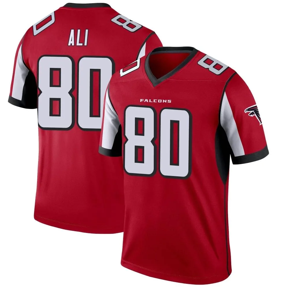 Josh Ali Atlanta Falcons Men's Nike Legend Red Jersey Josh Ali Atlanta Falcons Men's Nike Legend Red Jersey