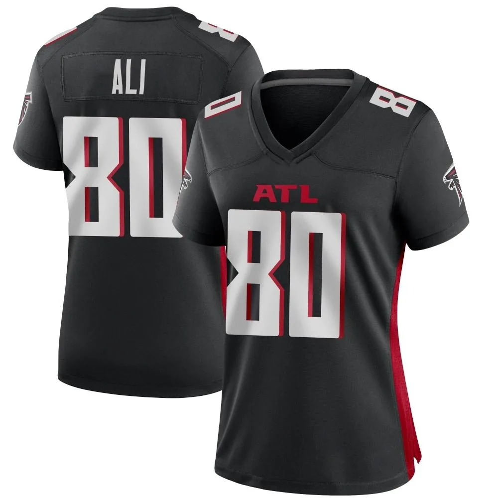 Josh Ali Atlanta Falcons Women's Nike Alternate Game Black Jersey Josh Ali Atlanta Falcons Women's Nike Alternate Game Black Jersey