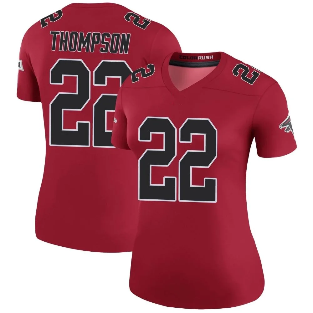 Josh Thompson Atlanta Falcons Women's Nike Color Rush Legend Red Jersey Josh Thompson Atlanta Falcons Women's Nike Color Rush Legend Red Jersey