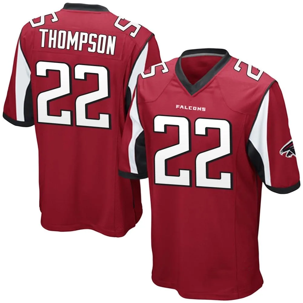 Josh Thompson Atlanta Falcons Youth Nike Team Color Game Red Jersey Josh Thompson Atlanta Falcons Youth Nike Team Color Game Red Jersey